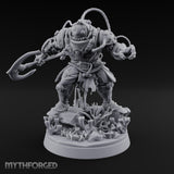 Hoses Looping Overhead Human Deep Sea Diver Warrior