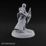 Pray, Then Aim Human Female Hooded Crossbow Arbalist A — Bare Head · Arbalest