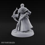 Pray, Then Aim Human Female Hooded Crossbow Arbalist A — Bare Head · Arbalest