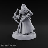 Pray, Then Aim Human Female Hooded Crossbow Arbalist A — Hooded · Arbalest