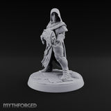 Pray, Then Aim Human Female Hooded Crossbow Arbalist A — Hooded · Gun