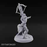Pray, Then Aim Human Female Hooded Crossbow Arbalist B — Bare Head · Arbalest