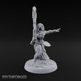 Pray, Then Aim Human Female Hooded Crossbow Arbalist B — Hooded · Arbalest