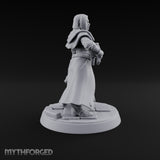 Pray, Then Aim Human Female Hooded Crossbow Arbalist C — Bare Head · Gun