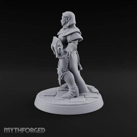 Pray, Then Aim Human Female Hooded Crossbow Arbalist C — Bare Head · Gun