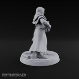 Pray, Then Aim Human Female Hooded Crossbow Arbalist C — Hooded · Gun