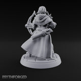 Pray, Then Aim Human Female Hooded Crossbow Arbalist D — Bare Head · Arbalest