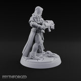 Pray, Then Aim Human Female Hooded Crossbow Arbalist D — Hooded · Gun