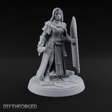 Pray Loud, Swing Louder Human Female Armoured Nun B — Hooded