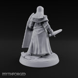 Pray Loud, Swing Louder Human Female Armoured Nun B — Hooded