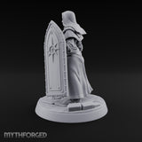 Pray Loud, Swing Louder Human Female Armoured Nun B — Hooded