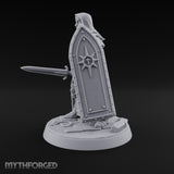 Pray Loud, Swing Louder Human Female Armoured Nun B — Hooded