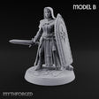Pray Loud, Swing Louder Human Female Armoured Nun B — Hooded