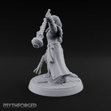 Pray Loud, Swing Louder Human Female Armoured Nun C — Bare Head