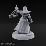 Pray Loud, Swing Louder Human Female Armoured Nun C — Hooded