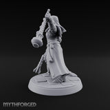 Pray Loud, Swing Louder Human Female Armoured Nun C — Hooded