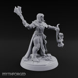 Pray Loud, Swing Louder Human Female Armoured Nun D — Bare Head