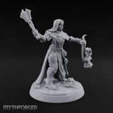 Pray Loud, Swing Louder Human Female Armoured Nun D — Hooded