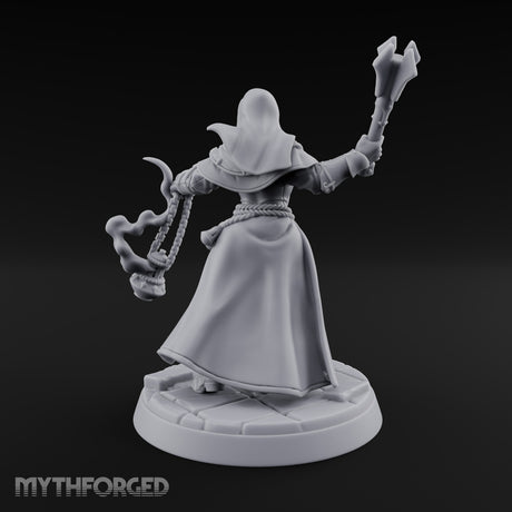 Pray Loud, Swing Louder Human Female Armoured Nun D — Hooded