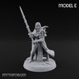 Pray Loud, Swing Louder Human Female Armoured Nun E — Hooded
