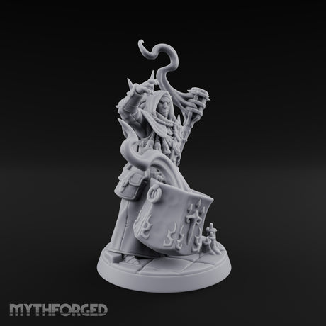 Prescription Written in Smoke Apothecary Priestess — With Cauldron