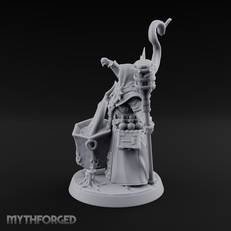 Prescription Written in Smoke Apothecary Priestess — With Cauldron