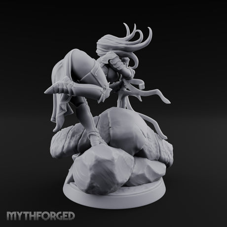 Claimed the Skull, Kept the Sword Female Demon Slayer Pin-up — Skirt