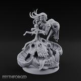 Claimed the Skull, Kept the Sword Female Demon Slayer Pin-up — Skirt