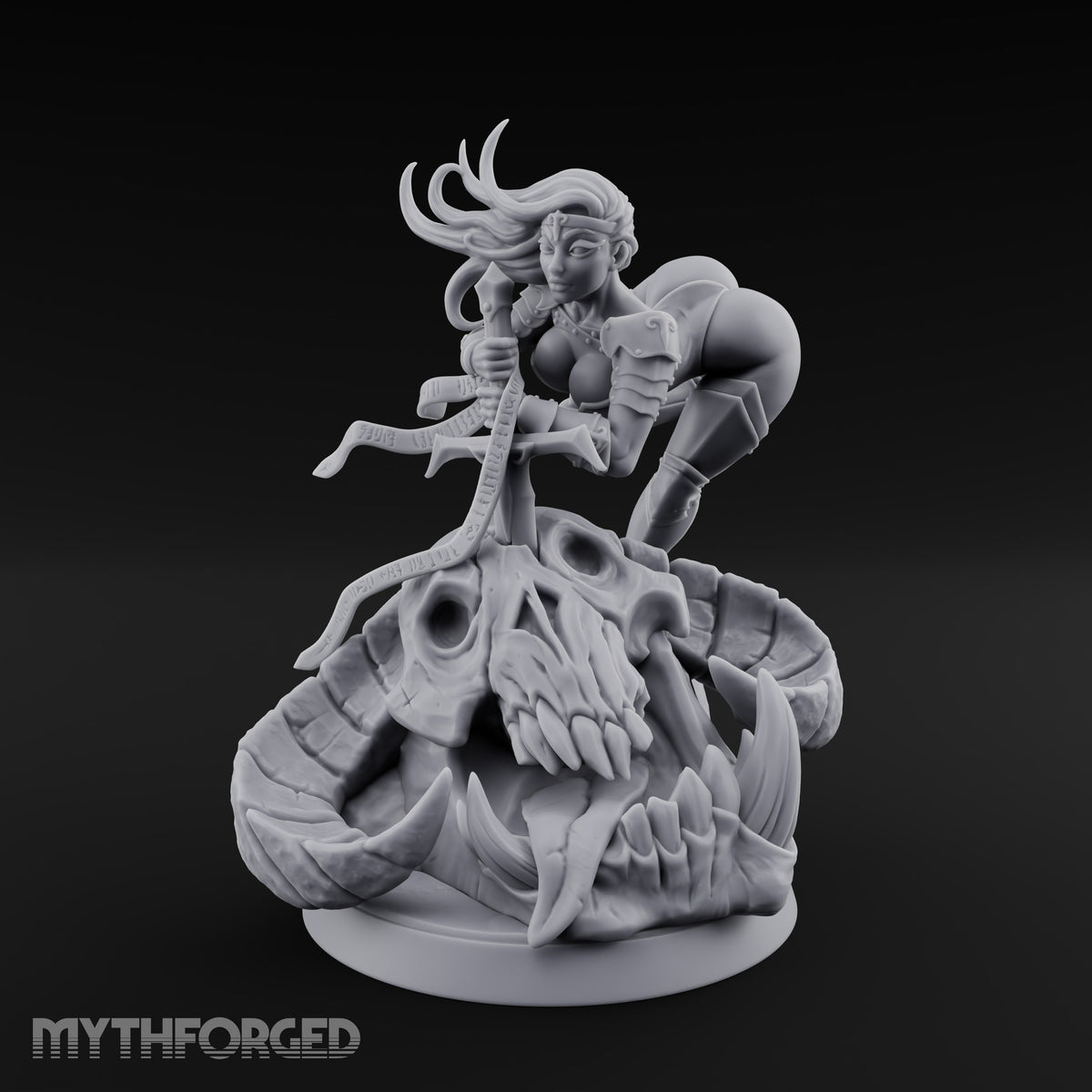 Claimed the Skull, Kept the Sword Female Demon Slayer Pin-up — Standard
