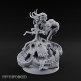 Claimed the Skull, Kept the Sword Female Demon Slayer Pin-up — Topless