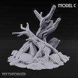 Wind Took the Leaves Dead Tree Terrain C — Snow