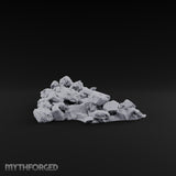 Snow Topped Stone and Timber Rubble Piles — A · Standard