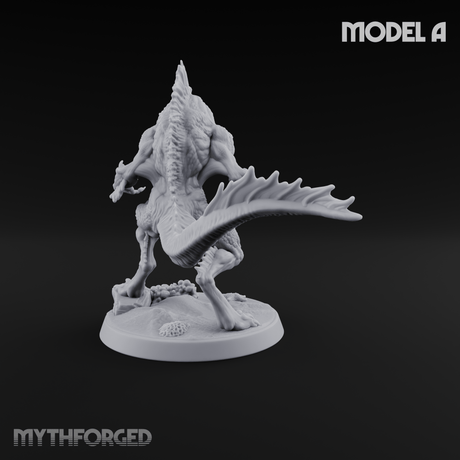 Arms Splayed Howling Deep One Brutes A Miniature for Dungeons and Dragons, Pathfinder or other TTRPGs