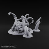 Reaching from the Depths Kraken Sea Terror Miniature for Dungeons and Dragons, Pathfinder or other TTRPGs