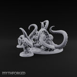 Reaching from the Depths Kraken Sea Terror Miniature for Dungeons and Dragons, Pathfinder or other TTRPGs