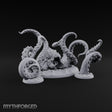 Reaching from the Depths Kraken Sea Terror Miniature for Dungeons and Dragons, Pathfinder or other TTRPGs