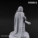 Spear Warden Elf Warriors B Miniature for Dungeons and Dragons, Pathfinder or other TTRPGs