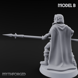 Spear Warden Elf Warriors B Miniature for Dungeons and Dragons, Pathfinder or other TTRPGs