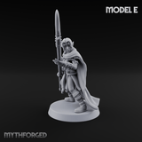 Spear Warden Elf Warriors E Miniature for Dungeons and Dragons, Pathfinder or other TTRPGs