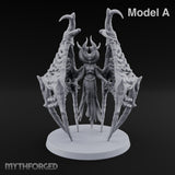 Wings Like an Open Rib Cage Succubus Demon Queen A