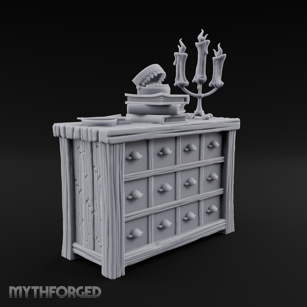Next Patient, Please Wooden Dentist Office Terrain Set — B