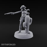 Keeping the Peace Masked Deputy A Miniature for Dungeons and Dragons, Pathfinder or other TTRPGs