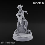 Keeping the Peace Masked Deputy B Miniature for Dungeons and Dragons, Pathfinder or other TTRPGs