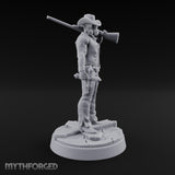 Keeping the Peace Masked Deputy F Miniature for Dungeons and Dragons, Pathfinder or other TTRPGs