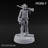Keeping the Peace Masked Deputy F Miniature for Dungeons and Dragons, Pathfinder or other TTRPGs
