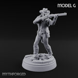 Keeping the Peace Masked Deputy G Miniature for Dungeons and Dragons, Pathfinder or other TTRPGs