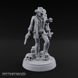 Keeping the Peace Masked Deputy H Miniature for Dungeons and Dragons, Pathfinder or other TTRPGs