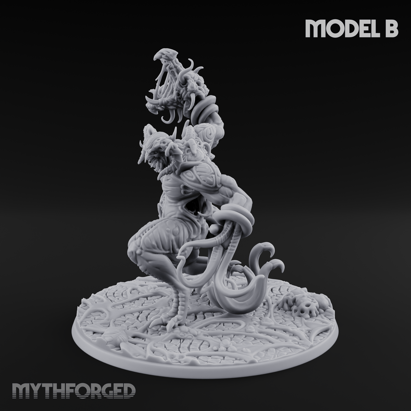 Tentacles Writhing Star Spawn Despoilers B Miniature for Dungeons and Dragons, Pathfinder or other TTRPGs