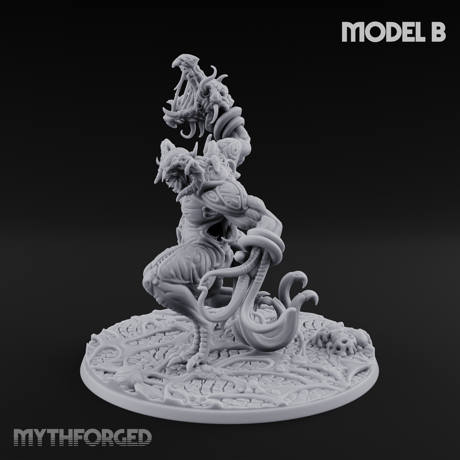 Tentacles Writhing Star Spawn Despoilers B Miniature for Dungeons and Dragons, Pathfinder or other TTRPGs