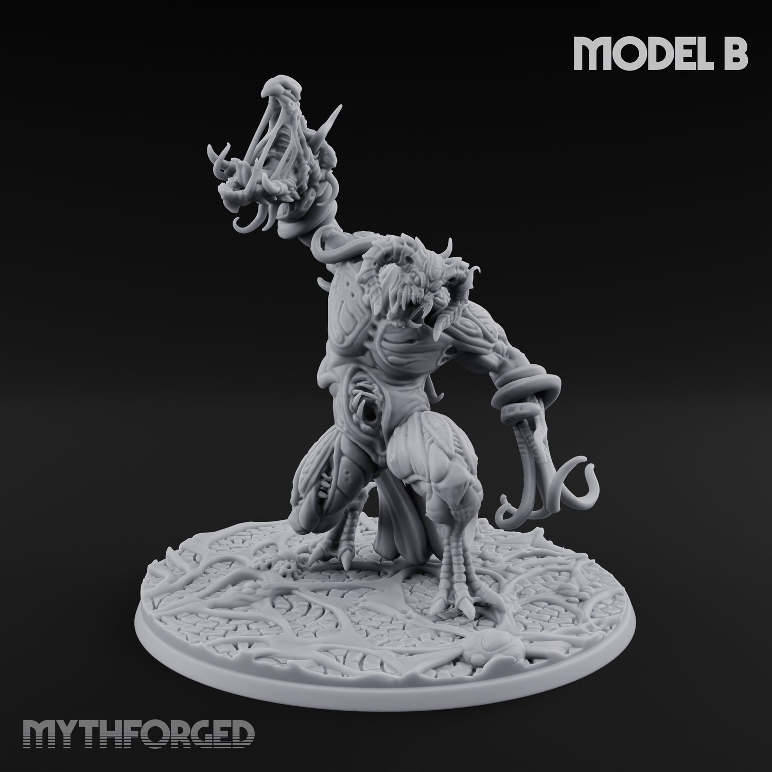 Tentacles Writhing Star Spawn Despoilers B Miniature for Dungeons and Dragons, Pathfinder or other TTRPGs